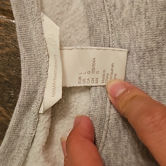 Maternity Jeweled Sweatshirt - Picture 3 of 3